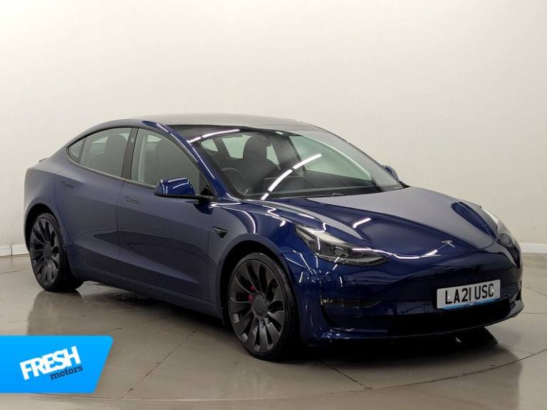 2021 Tesla Model 3 Performance Saloon Electric Automatic