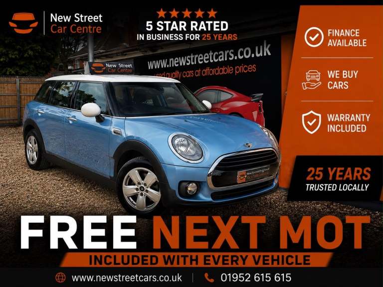 2018 MINI Clubman 2.0 Cooper D Auto Euro 6 (s/s) 6dr ESTATE Diesel Automatic