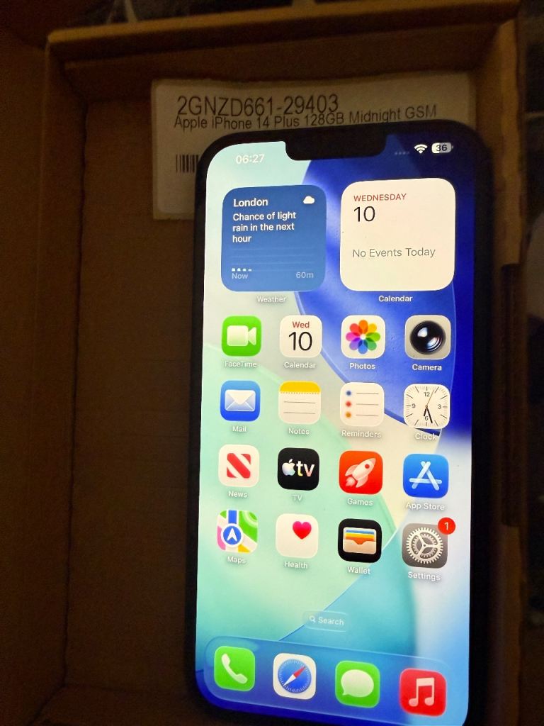 Apple iPhone 14 Plus 128GB Midnight – Good Condition