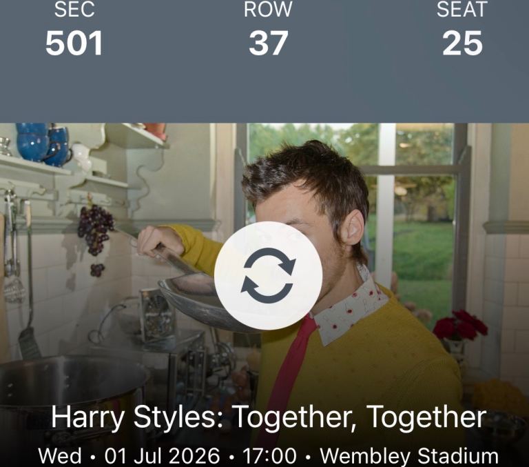 4 harry styles tickets 