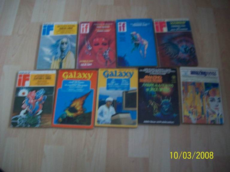 Science Fiction and Fantasy X9 books (1970s) 