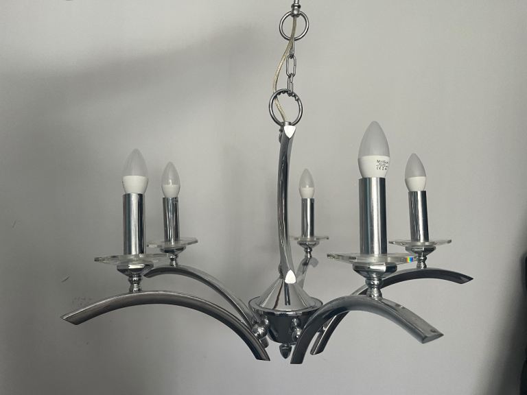 Chrome Chandelier