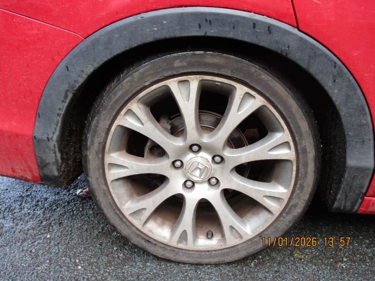 Honda 18 inch Alloys Set of 4 with lyres 225-45-18