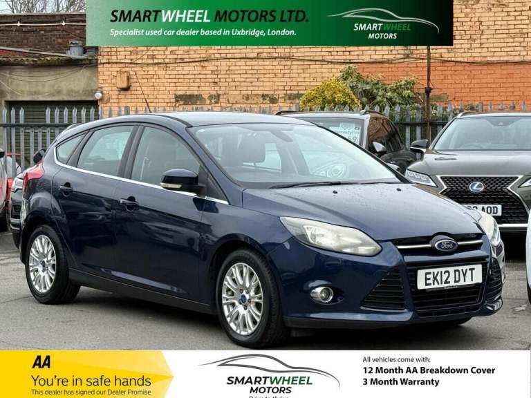 2012 Ford Focus 1.6 125 Titanium 5dr Powershift HATCHBACK PETROL Automatic
