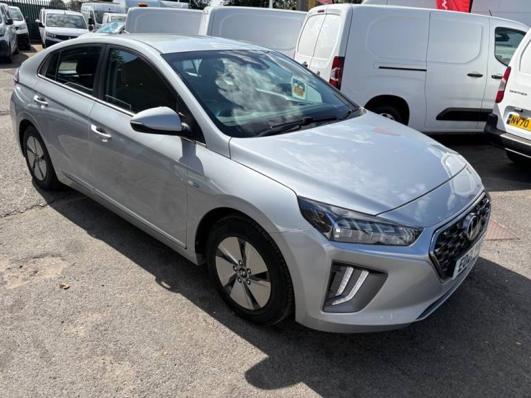 2021 Hyundai IONIQ Silver 1.6 h-GDi Premium hatchback, 84,200 miles, Euro 6 hybrid, Automatic, Ha...