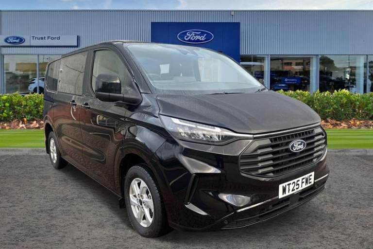 2025 Ford Transit Custom 2.0 EcoBlue 136ps H1 Double Cab Van Limited Auto PANEL VAN DIESEL Automatic