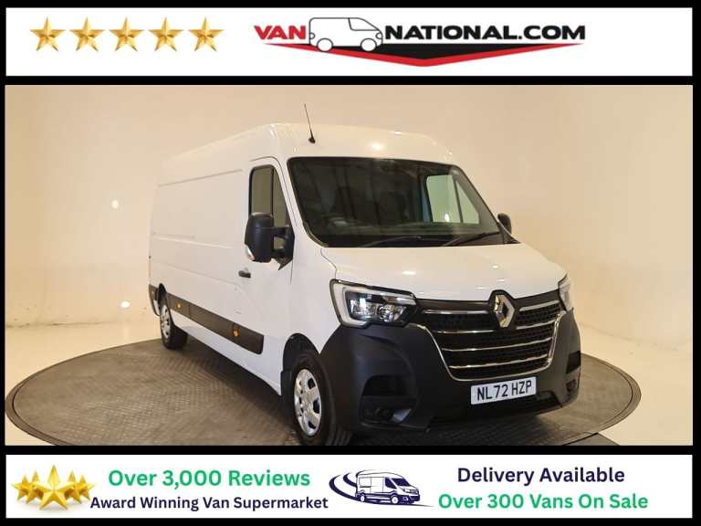 2022 Renault Master LM35dCi 135 Business+ Medium Roof Van PANEL VAN DIESEL Manual