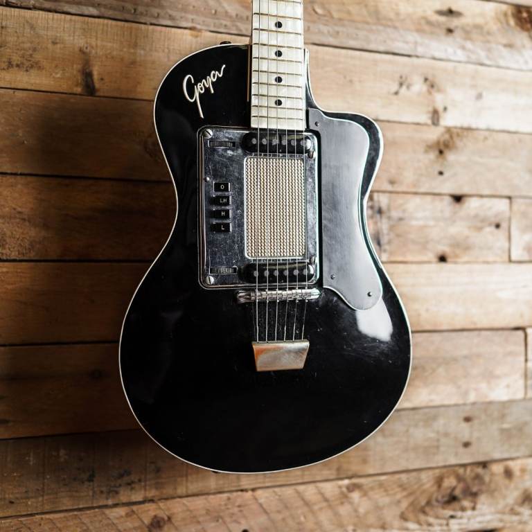 1959 Goya (Hagström) Model 80 in Black