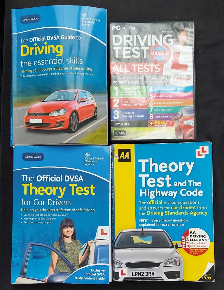 Driving licence theory and practice tests books