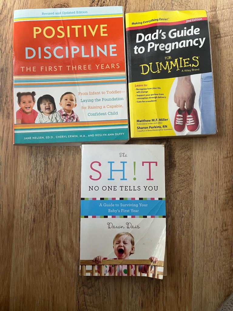 3 parents to be / young parents books
