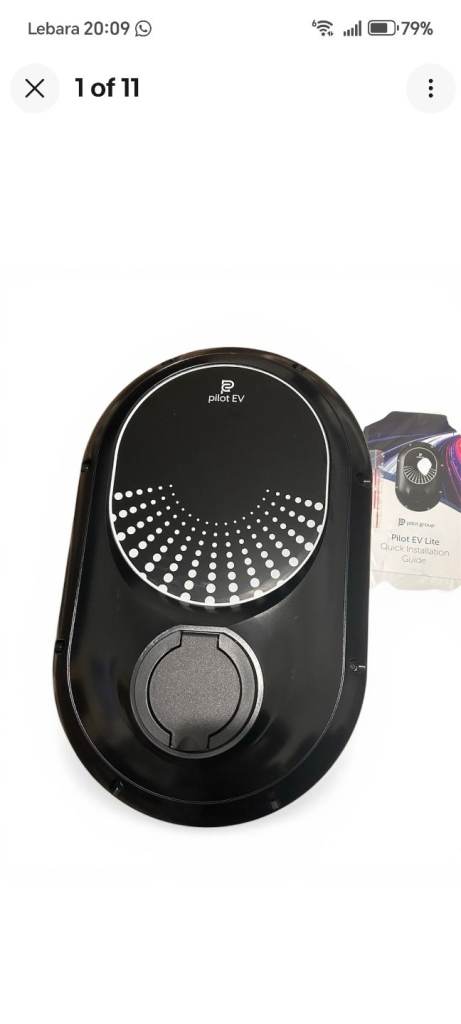 Pilot Ev Lite Domestic electric vehicle charging station, Brand new 
