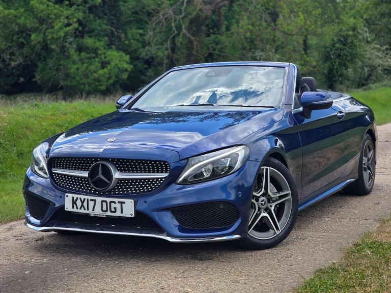 2017 Mercedes-Benz C Class 2.1 C220d AMG Line Cabriolet G-Tronic+ Euro 6 (s/s) 2dr CONVERTIBLE Di...