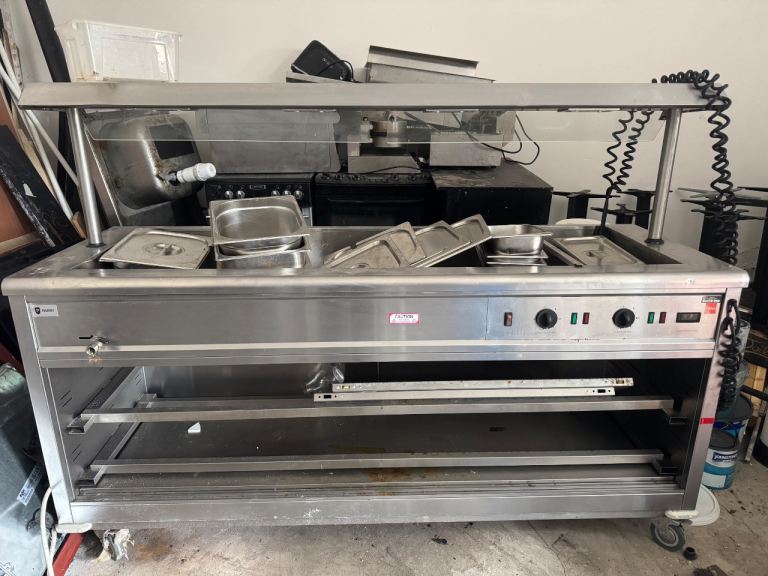 Commercial Bain Marie Hot Food Display Warmer – Good Condition