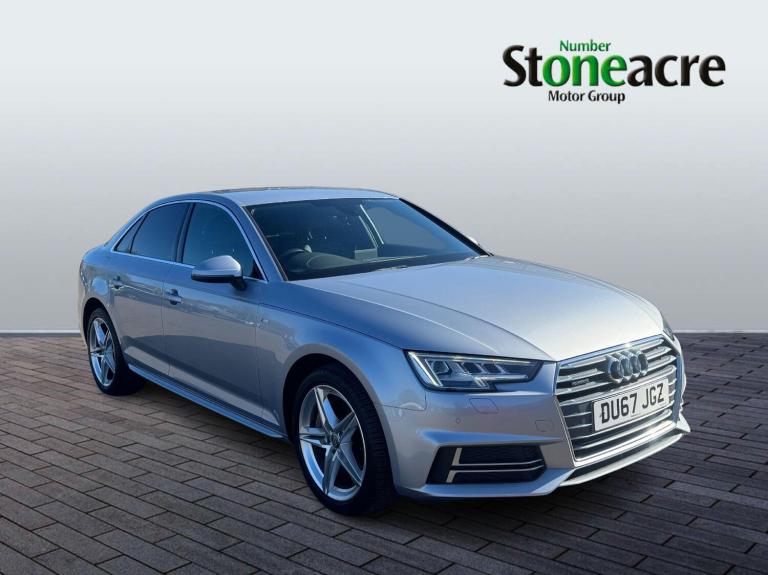 2017 Audi A4 2.0 TFSI S line Saloon 4dr Petrol S Tronic quattro Euro 6 (s/s) (252 ps) SALOON Petr...