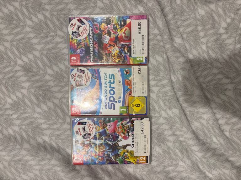 Nintendo Switch + games 
