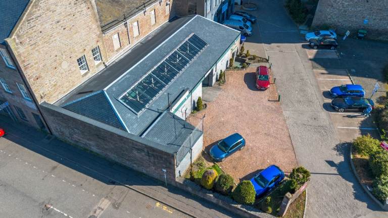 Private car parking space to rent – Old Mill Complex, Brown Street, Dundee