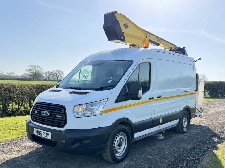FORD TRANSIT 2.2 TDCi 350 Versa Lift Cherry picker Access platform White Manual