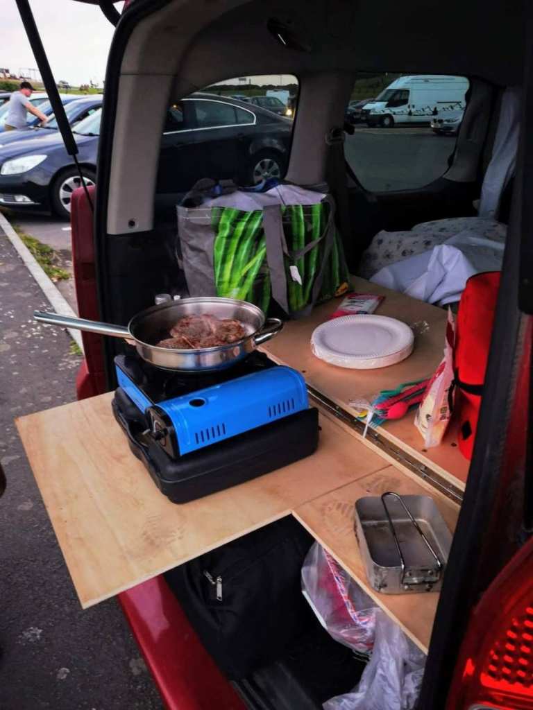 Berlingo Micro Camper Bed 