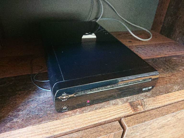 Nintendo Wii U Console - Black, Perfect Condition
