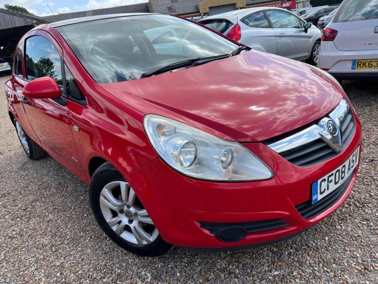 2008 Vauxhall Corsa 1.2i 16v Breeze 3dr HATCHBACK Petrol Manual