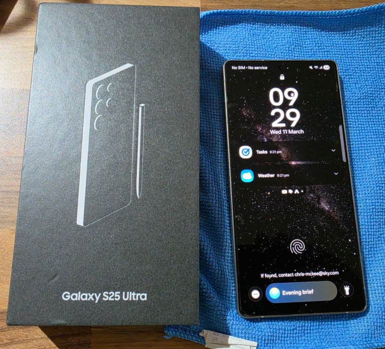 Samsung Galaxy S25 Ultra 512GB Titanium Black