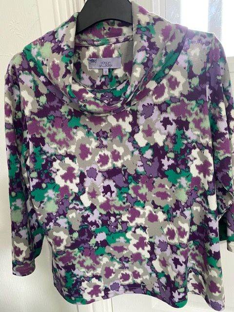 Ladies cowl neck top