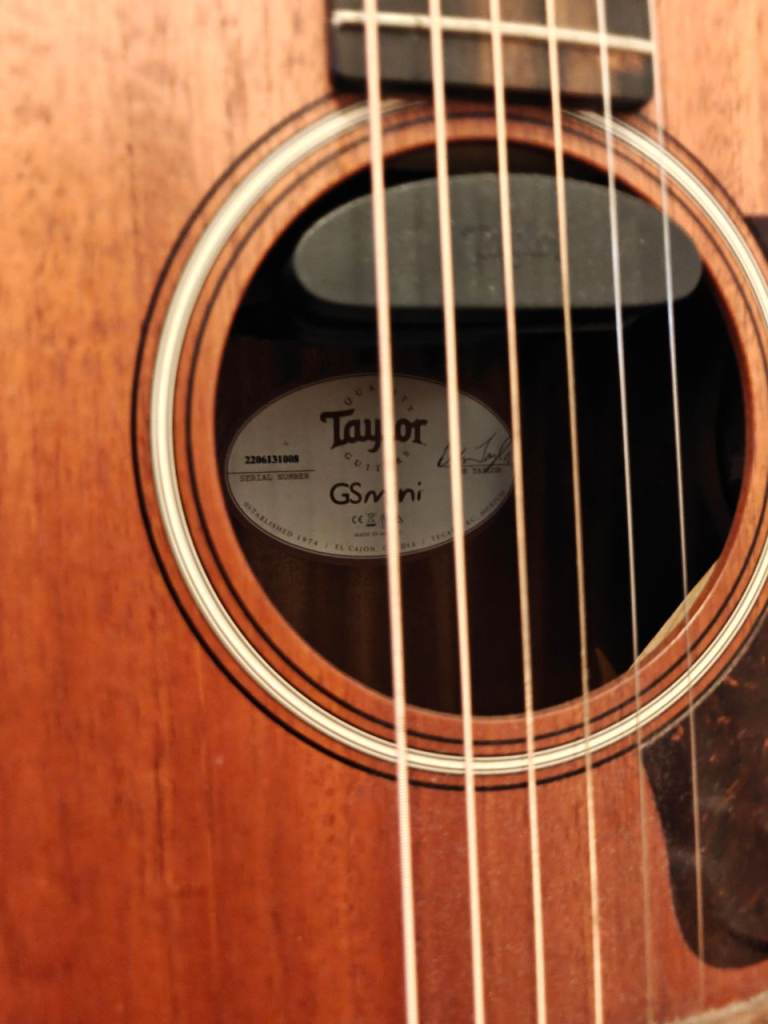Taylor GS Mini Mahogany 2021 (ES Go Pickup Installed