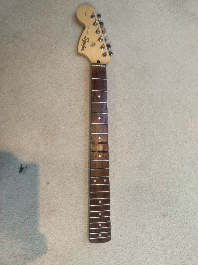 Upgraded Left handed strat neck