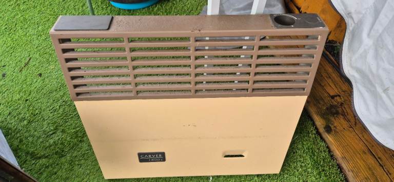 CARVER 1800S gas heater for camper caravan motorhome.