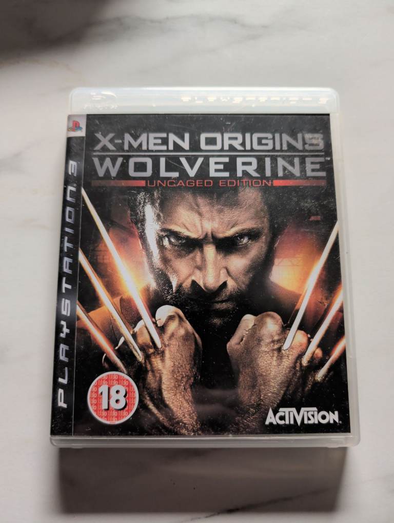 X-Men origins Wolverine Uncaged Edition PS3