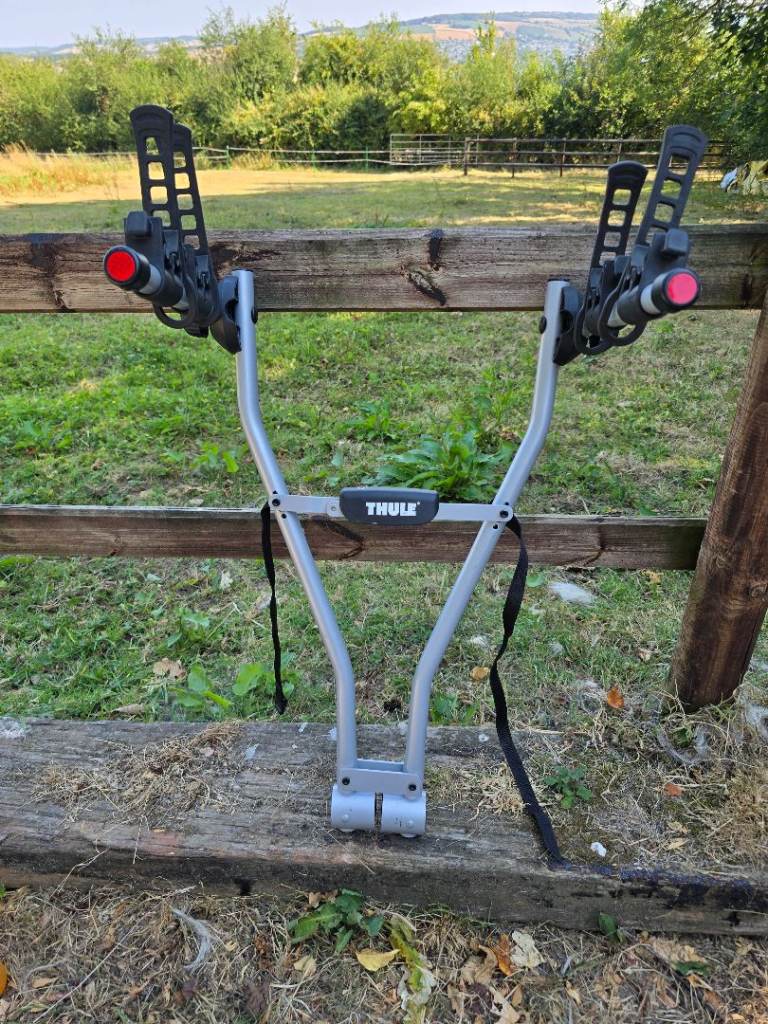 Thule Tow Bar Mount Cycle Carrier - Silver, EXCELLENT Condition