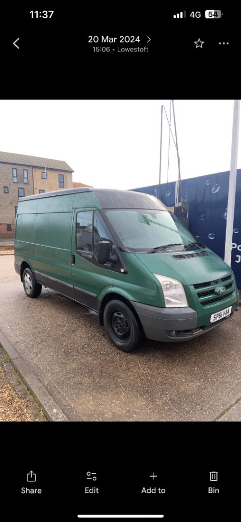 Transit van mk7 2.4 rwd