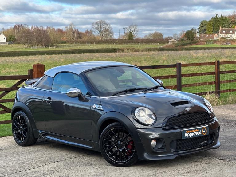 2011 MINI COUPE 1.6 JOHN COOPER WORKS, LOW 68,000 MILES, FULL HISTORY, HPI CLEAR