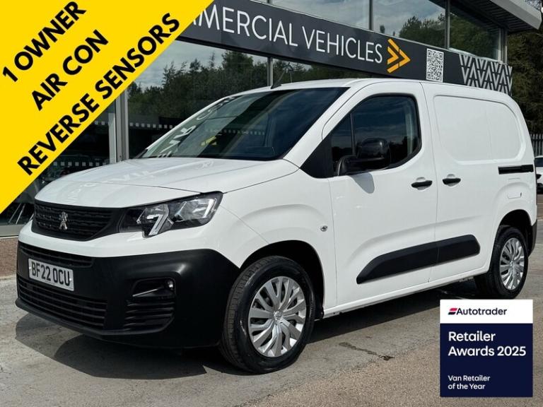 Peugeot Partner BlueHDi 1000 Professional Premium 100ps wit Air Con, Ply Lining & Car Play Panel ...