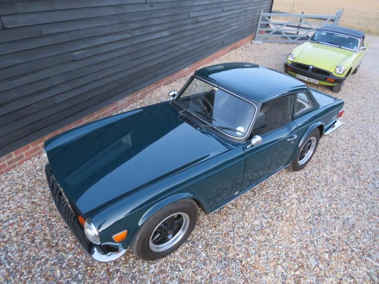 1976 Triumph TR6 ON CARBS WITH POWER STEERING AND OVER DRIVE GEARBOX Convertible Petrol Manual