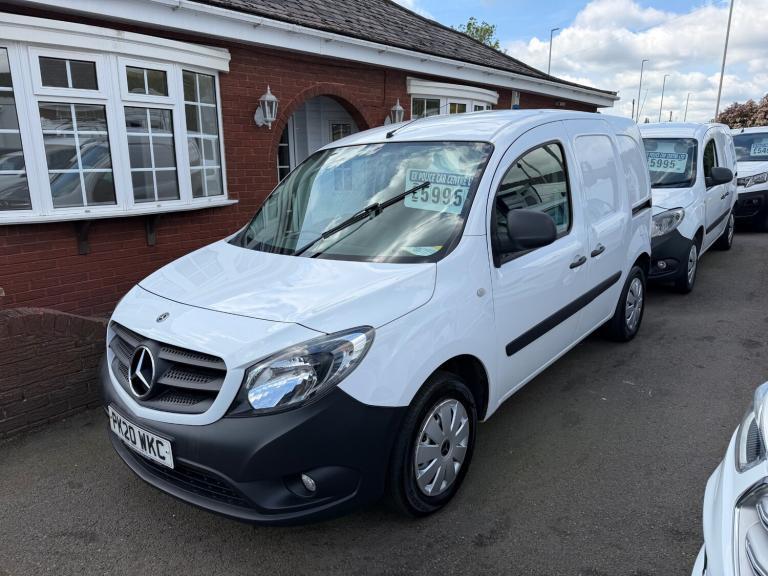 2020 20 MERCEDES BENZ CITAN 1.5 CDI 109 L2 H1 WHITE PANEL VAN 1 OWNER