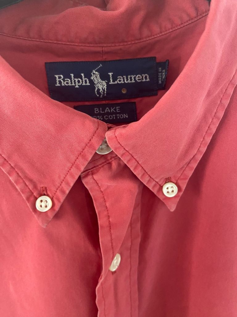 RALPH LAUREN SHORT SLEEVE SHIRT