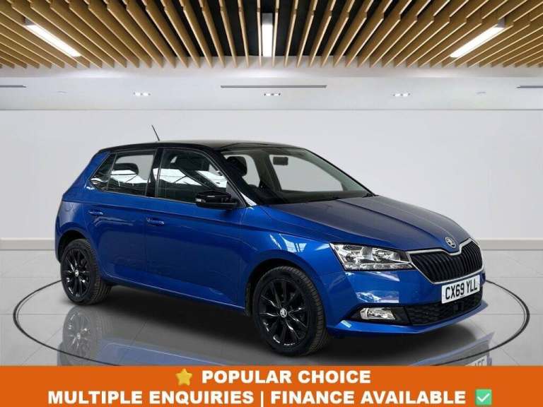 2019 Skoda Fabia 1.0 Colour Edition Hatchback 5dr Petrol Manual Euro 6 (s/s) (60 ps) Hatchback Pe...