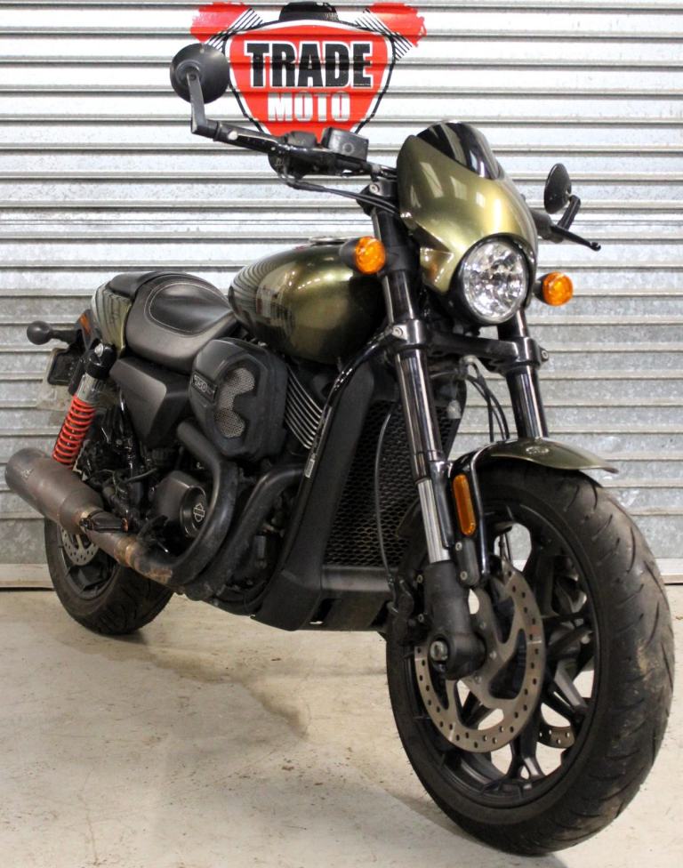 2019 19 Harley-Davidson STREET ROD XG 750 A ABS GREEN TRADE SALE 18K NEW MOT V&H