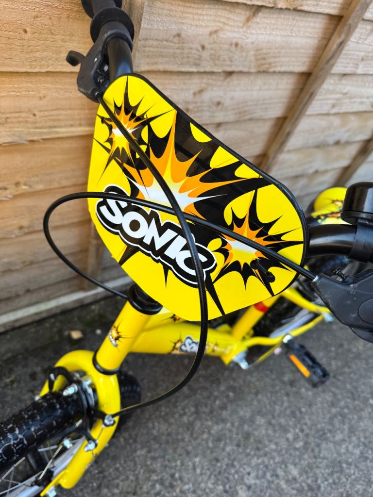 Kids Sonic Nitro Bike Age 3-7yrs