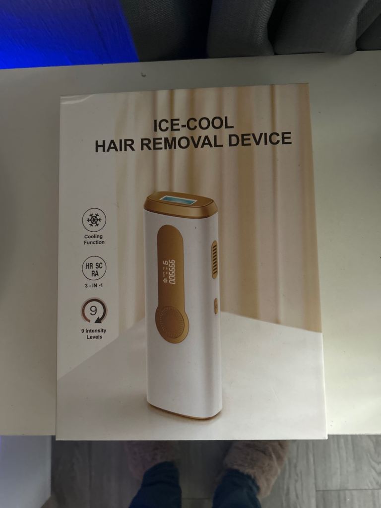 Ice-Cool Hair removal device