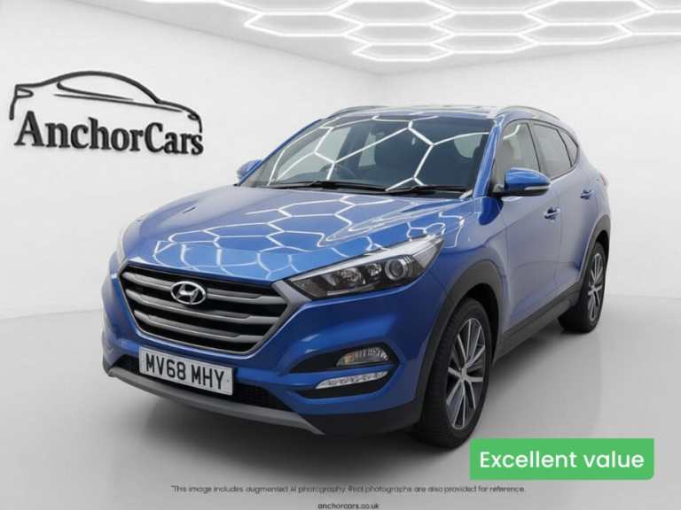 2018 Hyundai TUCSON 1.7 CRDi Blue Drive GO! SE SUV 5dr Diesel DCT Euro 6 (s/s) (141 ps) Estate Di...