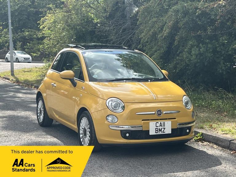 2013 Fiat 500 0.9 TWINAIR DUALLOGIC AUTO O SOLE MIO LTD EDT 1/100 RARE MODEL HATCHBACK Petrol Aut...