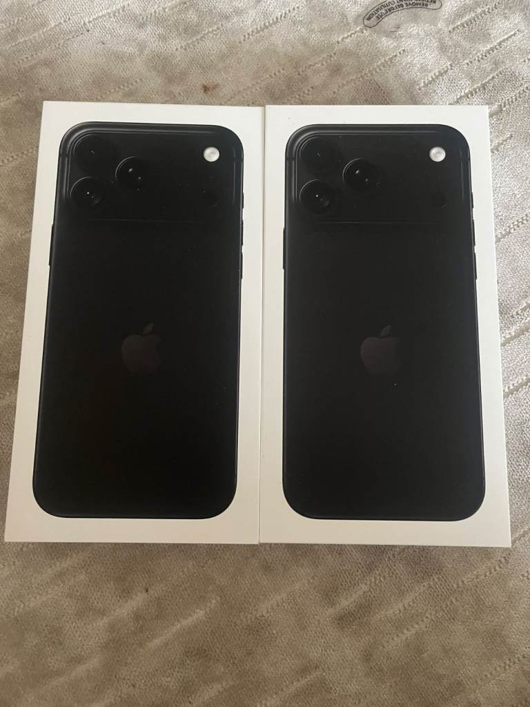 iPhone 18 pro max 256gb new sealed £1350 512gb £1600 1TB £1750 2TB £1850 with Apple Warranty