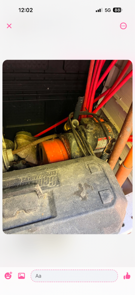 Drainage machine 