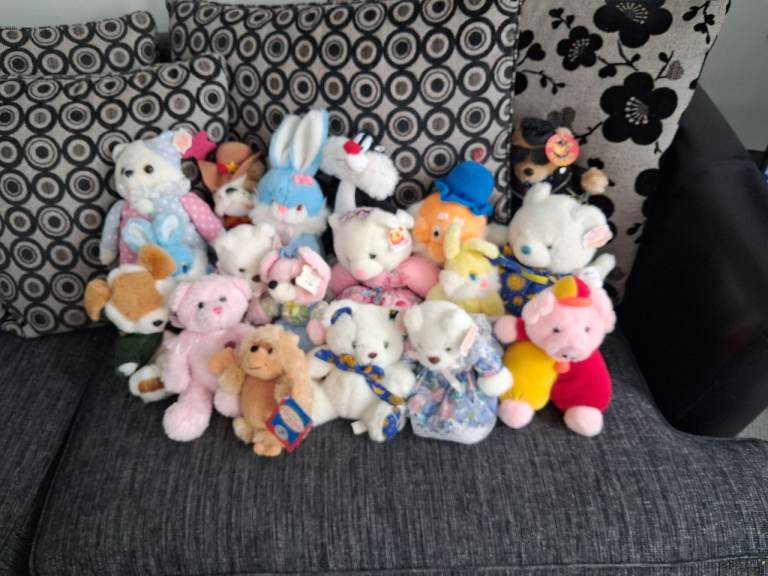 Selection of unused soft toys £1.50 each
