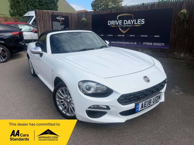 2018 Fiat 124 Spider 1.4 Multiair Classica 2dr CONVERTIBLE PETROL Manual