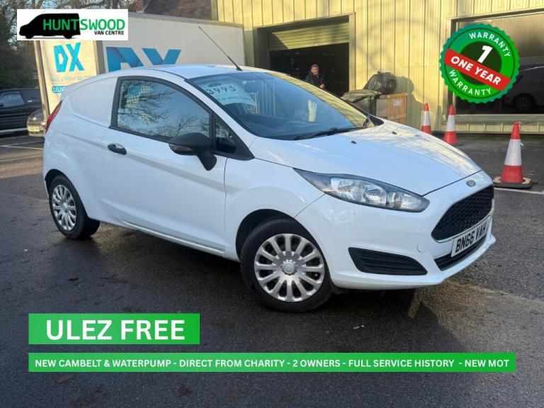 2016 FORD FIESTA 1.5 TDCI VAN MANUAL DIESEL - ULEZ FREE - 115K - NEW CAMBELT