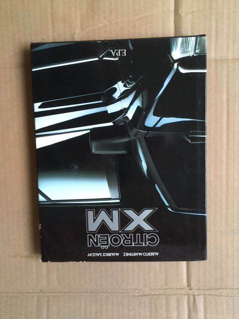 Citroen XM book by Alberto Martinez & Maurice Sauzay - English Edition