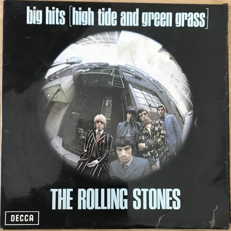 THE ROLLING STONES Big Hits (High Tide and Green Grass) Vinyl LP (Decca Label)